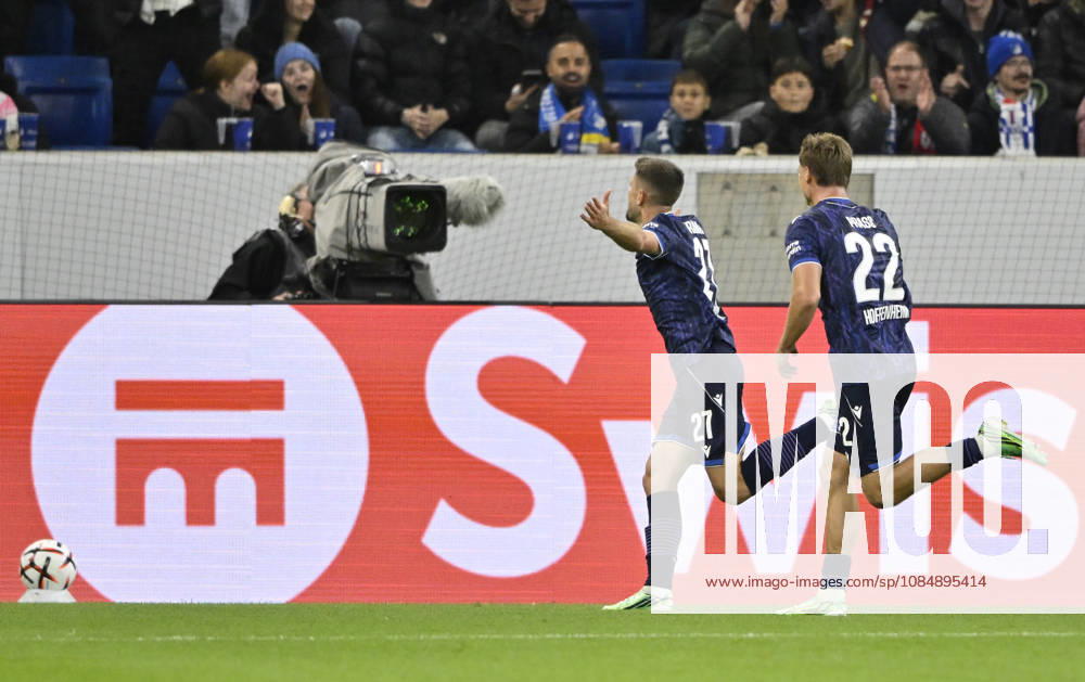TOR zum 1:0 Nathan De Cat TSG 1899 Hoffenheim (17) Torjubel Alexander Prass TSG 1899 Hoffenheim (22) TSG 1899 Hoffenheim vs Olympique Lyon 22.10.2026 DFL REGULATIONS PROHIBIT ANY USE OF PHOTOGRAPHS AS IMAGE SEQUENCES AND OR QUASI-VIDEO TSG 1899 Hoffenheim vs Olympique Lyon