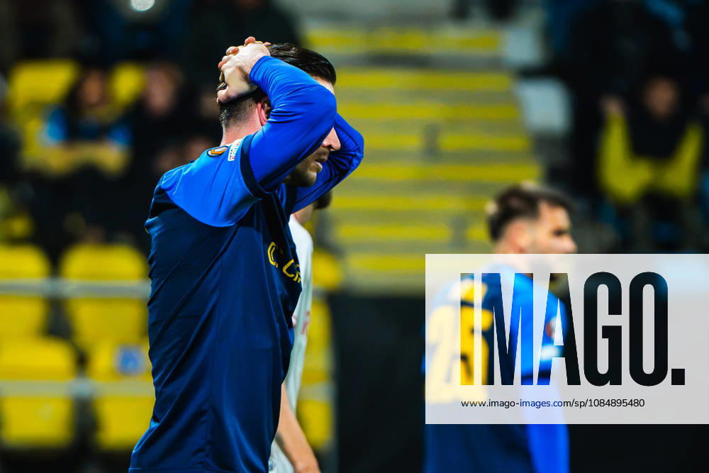 Benjamin Verbic of Celje (L) during the UEFA Europa League match between Celje (Slovenia) and Salzburg (Austria) at Stadion Celje, Celje on October 22, 2026 in Celje, Slovenia. (Photo by Andraz Corel Sports Press Photo).