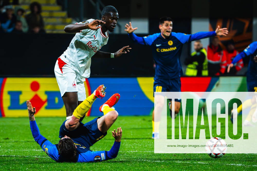 During the UEFA Europa League match between Celje (Slovenia) and Salzburg (Austria) at Stadion Celje, Celje on October 22, 2026 in Celje, Slovenia. (Photo by Andraz Corel Sports Press Photo).