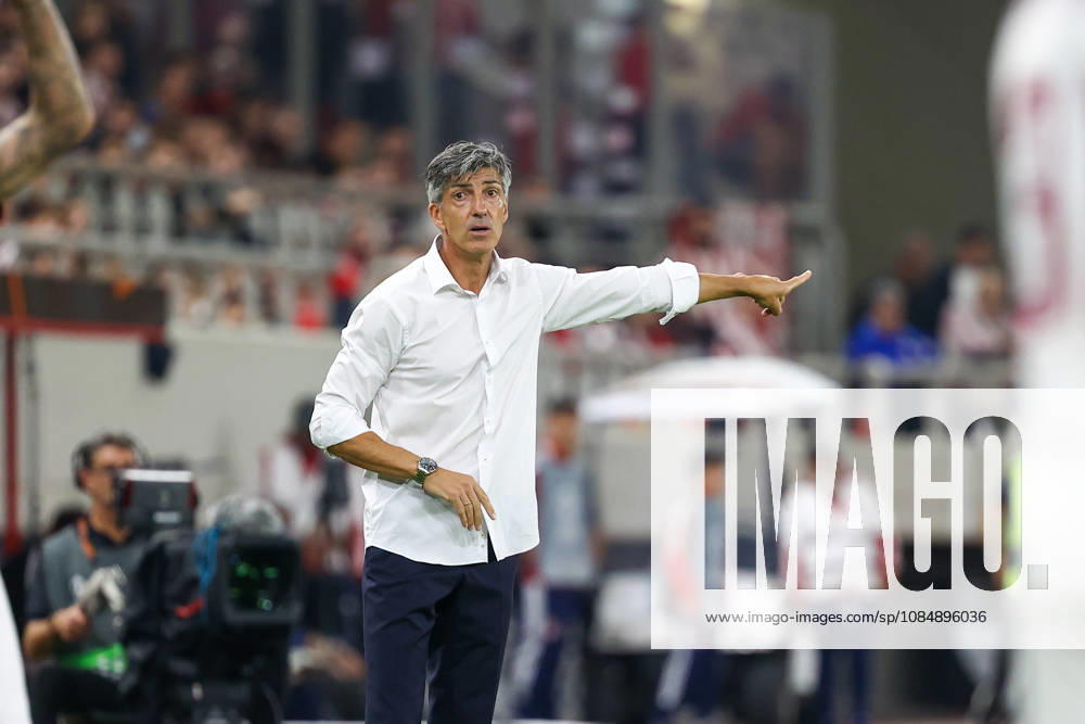 Olympiacos F.C. v AC Sparta Prague UEFA Europa League Imanol Alguacil Manager of Olympiacos F.C. during the UEFA Europa League match at Karaiskakis Stadium, Piraeus 22 10 2026 UK Newspapers OUT