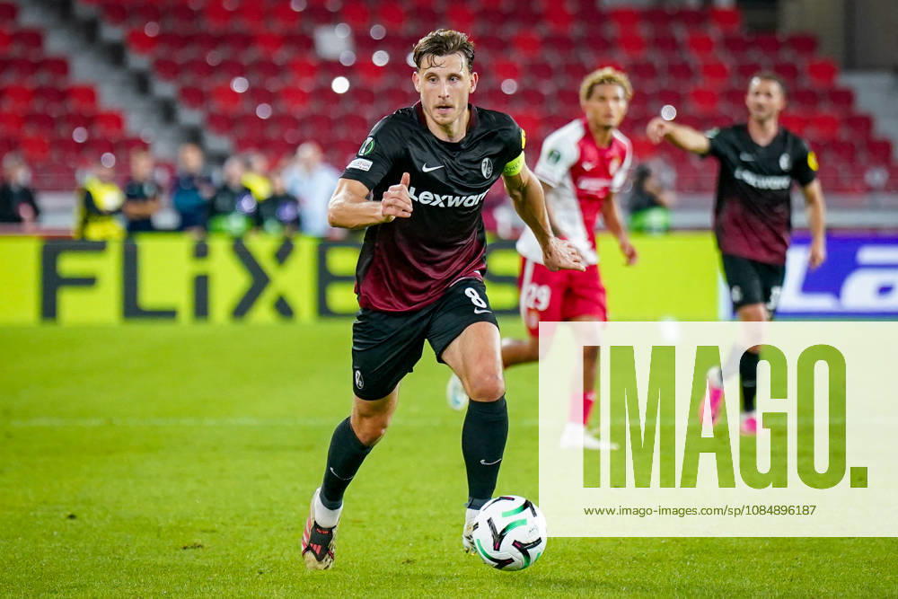 Fussball UEFA Conference League 2026 - 2027, 2. Spieltag - AS Monaco vs SC Freiburg - Stadion Louis II (Monaco): Maximilian Eggestein (SC Freiburg, 8)
