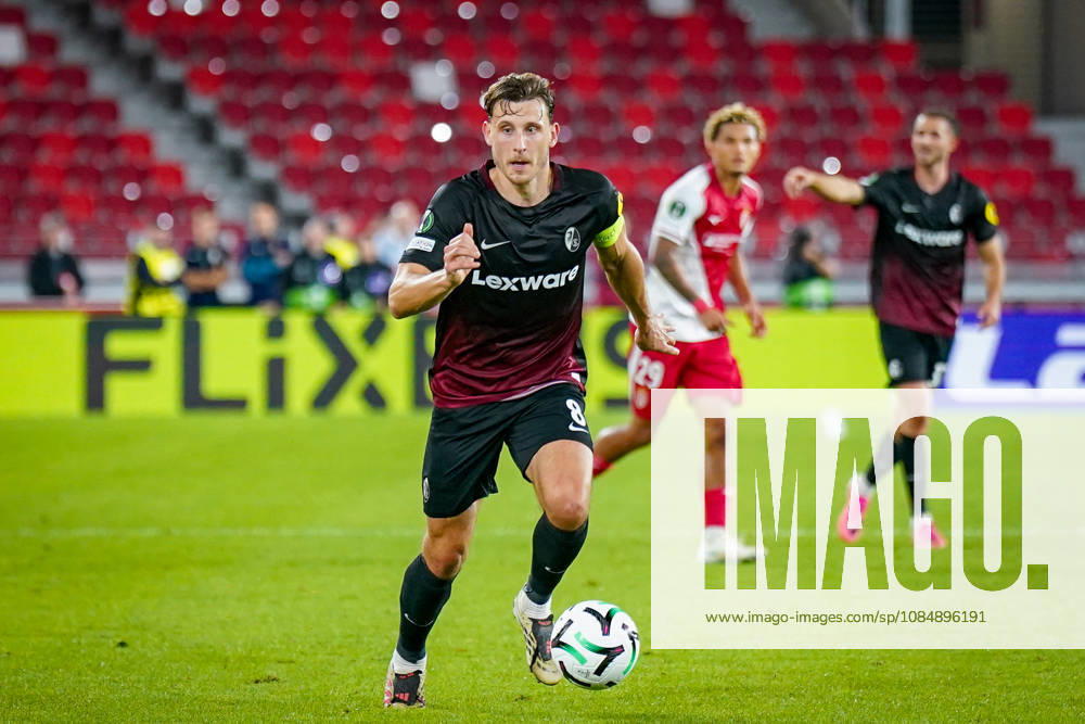 Fussball UEFA Conference League 2026 - 2027, 2. Spieltag - AS Monaco vs SC Freiburg - Stadion Louis II (Monaco): Maximilian Eggestein (SC Freiburg, 8)