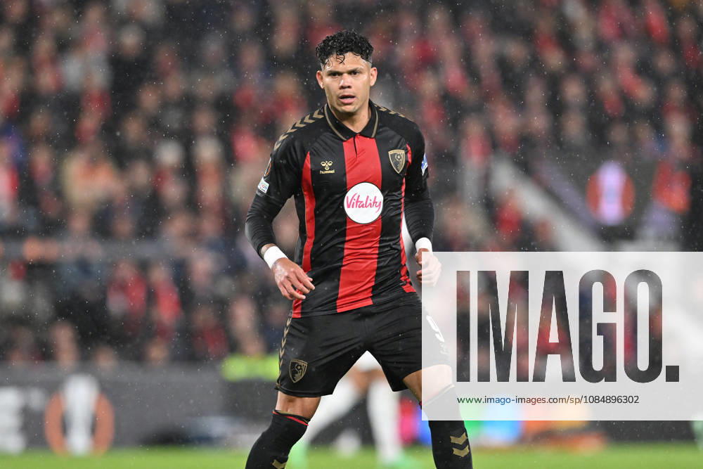 Bournemouth v AC Milan, Europa League Evanilson (9) of AFC Bournemouth during the Europa League match between Bournemouth and AC Milan at the Vitality Stadium, Bournemouth, UK on 22 October 2026. Bournemouth Vitality Stadium Dorset UK Editorial use only ,