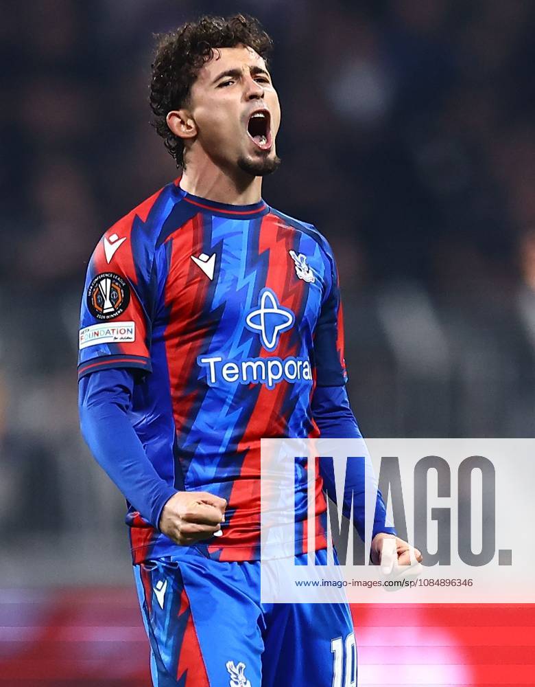 Yeremy Pino of Crystal Palace celebrates scoring their sides second goal Besiktas v Crystal Palace, UEFA Europa League, Football, Tupras Stadium, Istanbul, Turkey - 22 Oct 2026Istanbul Tupras Stadium Turkey