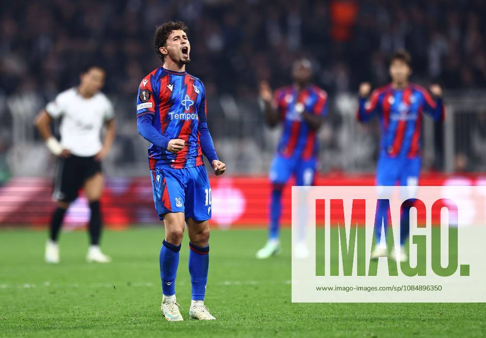 Yeremy Pino of Crystal Palace celebrates scoring their sides second goal Besiktas v Crystal Palace, UEFA Europa League, Football, Tupras Stadium, Istanbul, Turkey - 22 Oct 2026Istanbul Tupras Stadium Turkey