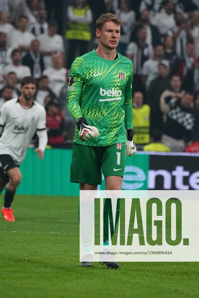 ISTANBUL, TURKIYE - OCTOBER 22 : Goalkeeper Alexander Nubel of Besiktas during the UEFA Europa League 2026 27 match between Besiktas JK and Crystal Palace at Tupras Stadium on October 22, 2026 in Istanbul, Turkiye. Istanbul Besiktas Turkiye