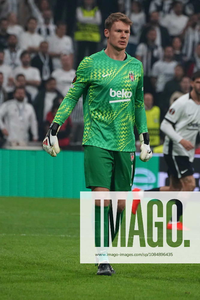 ISTANBUL, TURKIYE - OCTOBER 22 : Goalkeeper Alexander Nubel of Besiktas during the UEFA Europa League 2026 27 match between Besiktas JK and Crystal Palace at Tupras Stadium on October 22, 2026 in Istanbul, Turkiye. Istanbul Besiktas Turkiye