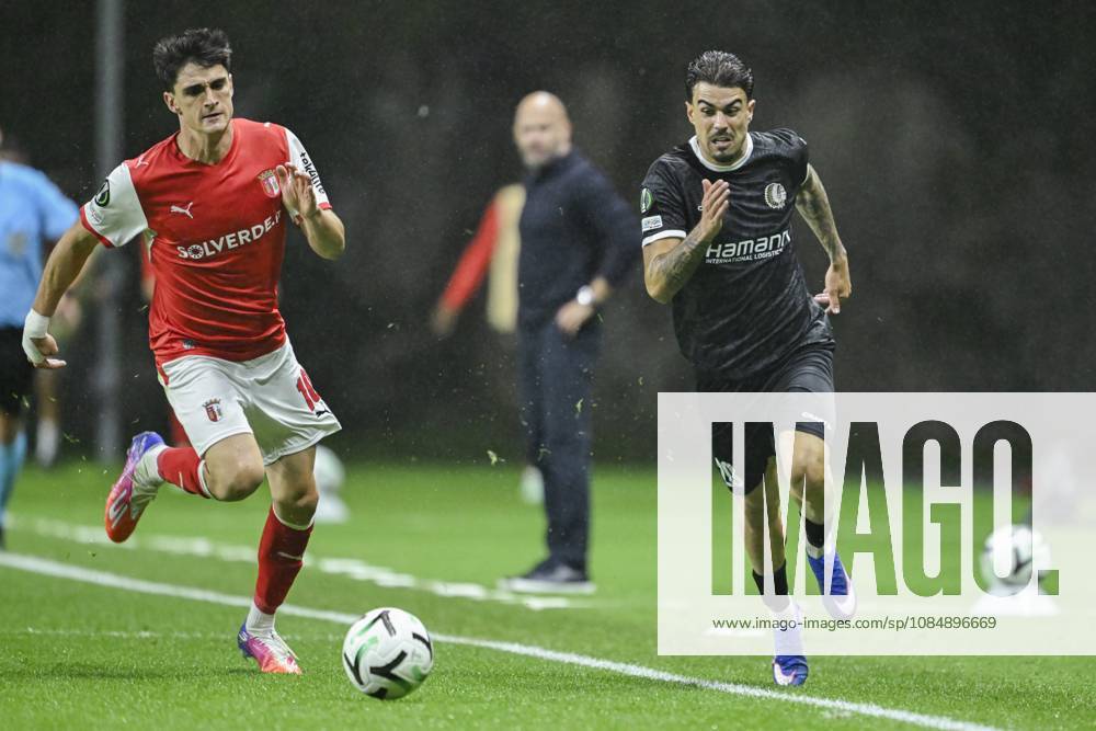 SC Braga v KAA Gent - UEFA Conference League BRAGA, PORTUGAL - OCTOBER 22 : Tiago Alves Araujo Felipe defender of KAA Gent in action during the UEFA Conference League 2026 27 League Phase matchday 2 match between SC Braga and KAA Gent on October 22, 2026 in Braga, Portugal, 22 10 2026 Braga Portugal