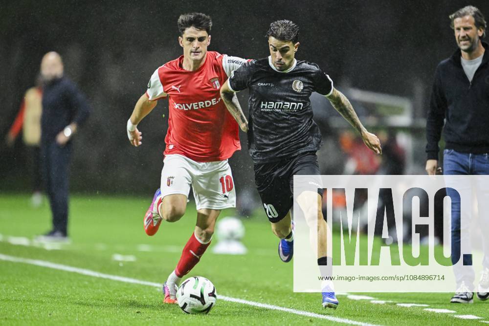 SC Braga v KAA Gent - UEFA Conference League BRAGA, PORTUGAL - OCTOBER 22 : Tiago Alves Araujo Felipe defender of KAA Gent in action during the UEFA Conference League 2026 27 League Phase matchday 2 match between SC Braga and KAA Gent on October 22, 2026 in Braga, Portugal, 22 10 2026 Braga Portugal