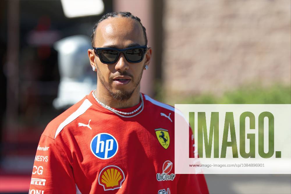22nd October 2026; Circuit of the Americas, Austin, United States; Formula 1, United States Grand Prix, Arrival Day; Lewis Hamilton (44) of Great Britain and Scuderia Ferrari HP leaves the press conference, PK, Pressekonferenz BobxKupbens