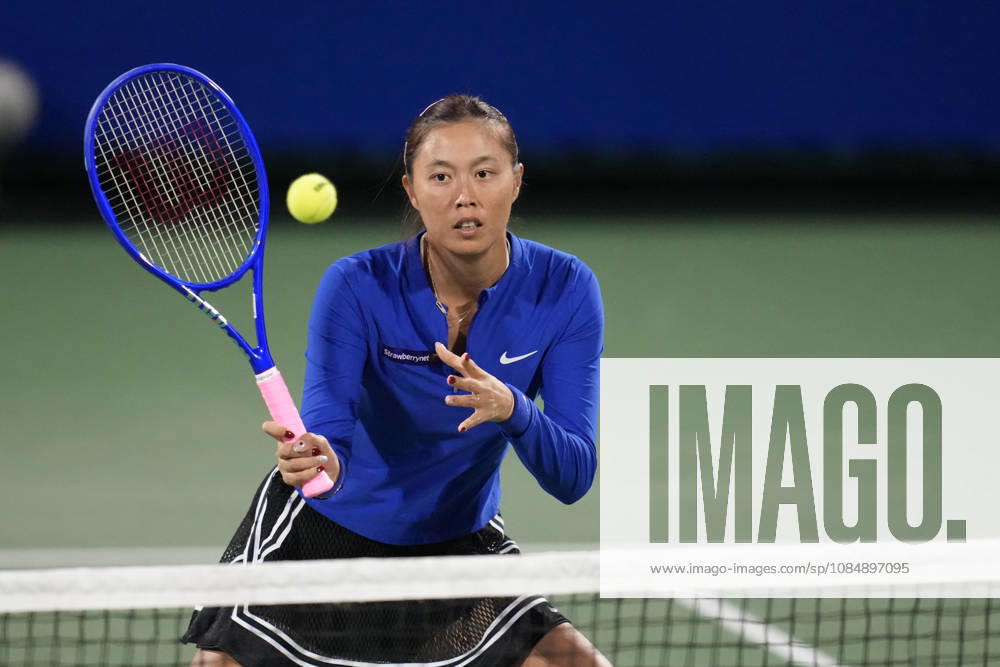 WTA, Tennis Damen Kinoshita Group Japan Open - Day 4 Hao-Ching Chan of Chinese Taipei plays with partner Miyu Kato of Japan during their semi-final doubles match against Jesika Maleckova and Miriam Skoch of the Czech Republic at the 2026 Kinoshita Group Japan Open Women s tennis tournament at Utsubo Tennis Center in Osaka, Japan, on October 22, 2026. Osaka Japan