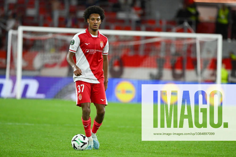Edan Diop (ASM) - UEFA Conference League match between AS Monaco and SC Freiburg on October 22, 2026 at the Louis II Stadium in Monaco.