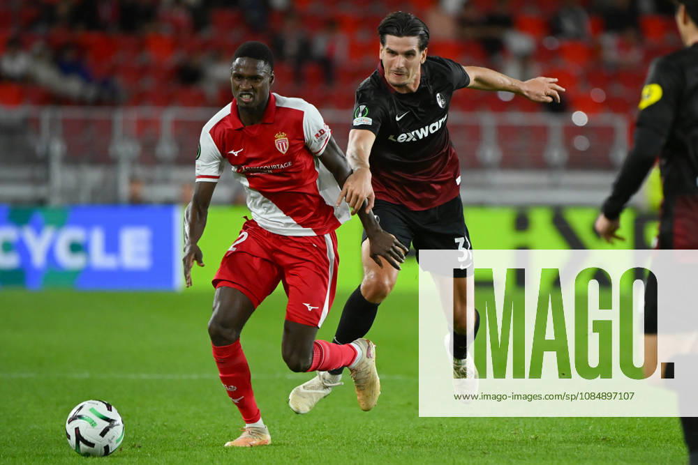 Sadibou Sané (ASM) - UEFA Conference League match between AS Monaco and SC Freiburg on October 22, 2026 at the Louis II Stadium in Monaco.