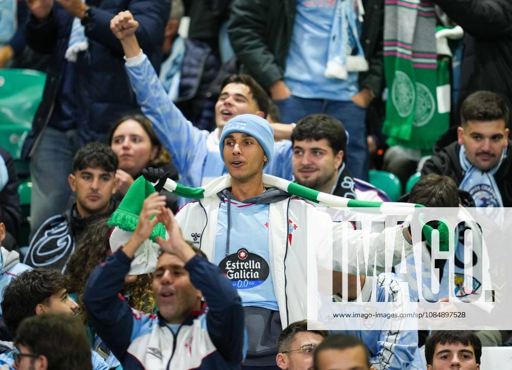 Celta Vigo fans Celtic v Celta Vigo, UEFA Europa League, Football, Celtic Park, Glasgow, Scotland, UK - 22 Oct 2026Glasgow Celtic Park Scotland United Kingdom