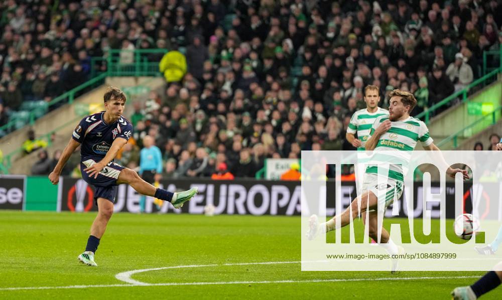 Javi Rodriguez of Celta Vigo scores to give Celta Vigo a 1-2 lead Celtic v Celta Vigo, UEFA Europa League, Football, Celtic Park, Glasgow, Scotland, UK - 22 Oct 2026Glasgow Celtic Park Scotland United Kingdom