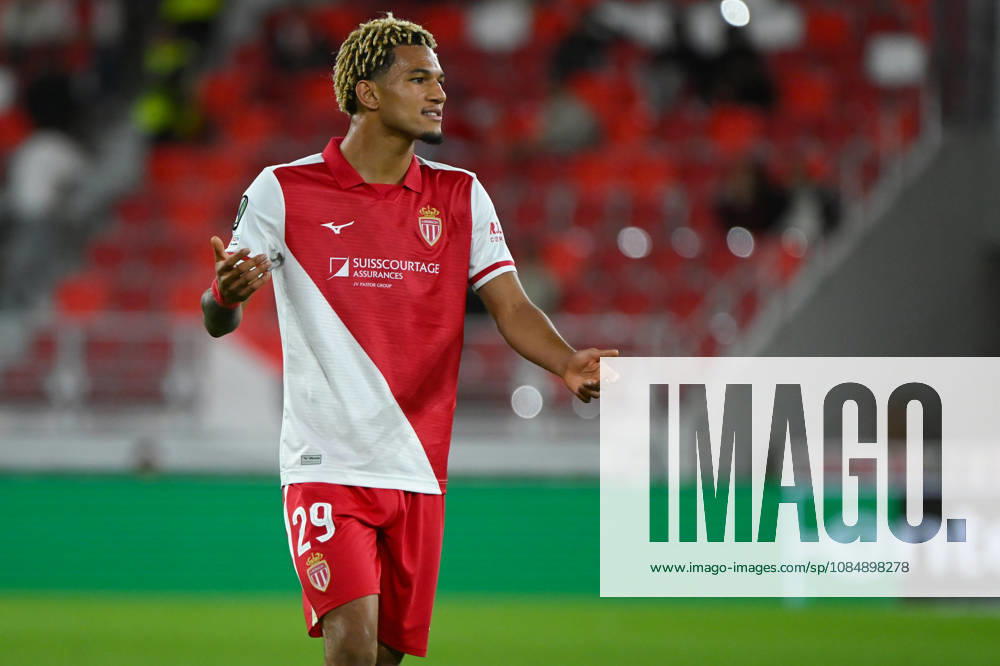 Paris Brunner (ASM) - UEFA Conference League match between AS Monaco and SC Freiburg on October 22, 2026 at the Louis II Stadium in Monaco.