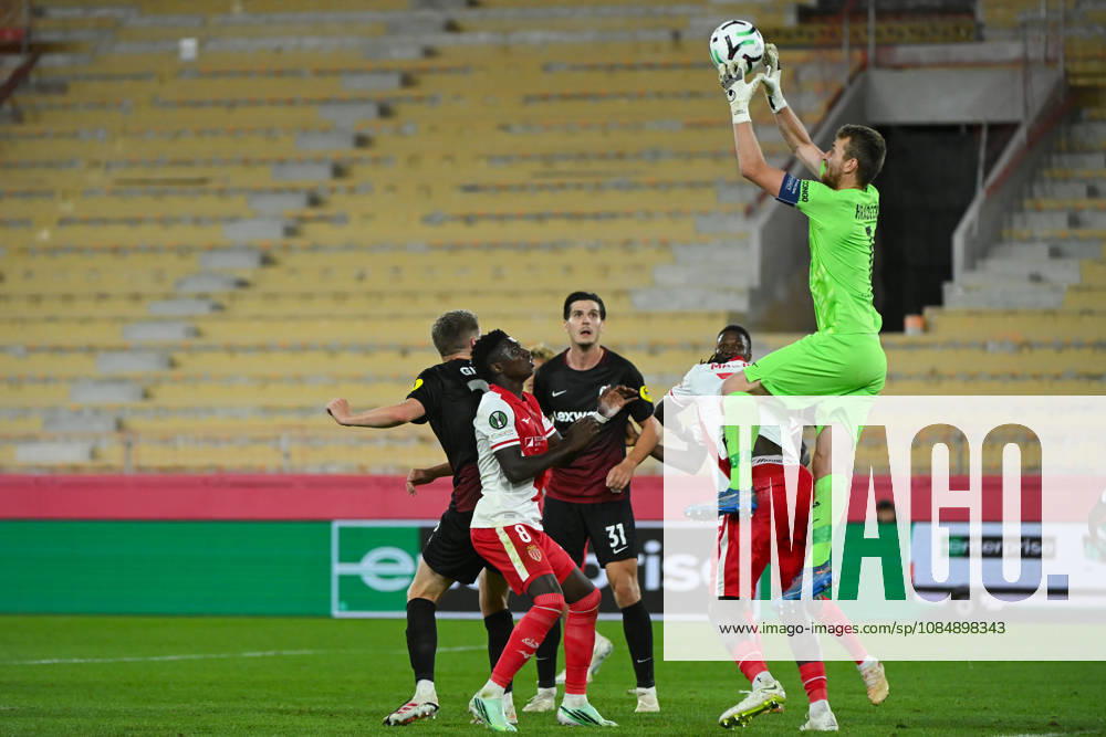 UEFA Conference League match between AS Monaco and SC Freiburg on October 22, 2026 at the Louis II Stadium in Monaco.