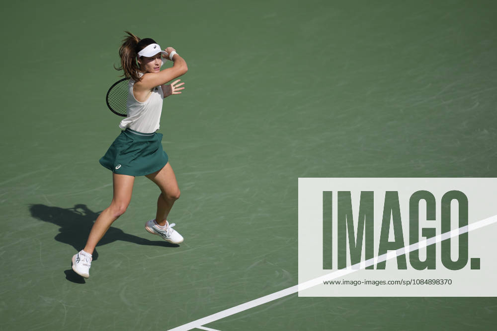 WTA, Tennis Damen Kinoshita Group Japan Open - Day 4 Zeynep Sonmez of Turkey plays during her round of 16 singles match against Ann Li of the United States at the 2026 Kinoshita Group Japan Open Women s tennis tournament at Utsubo Tennis Center in Osaka, Japan, on October 22, 2026. Osaka Japan