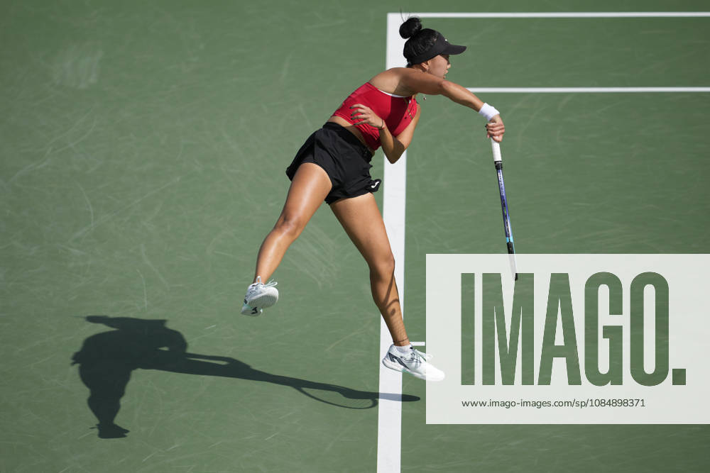 WTA, Tennis Damen Kinoshita Group Japan Open - Day 4 Ann Li of the United States plays during her round of 16 singles match against Zeynep Sonmez of Turkey at the 2026 Kinoshita Group Japan Open Women s tennis tournament at Utsubo Tennis Center in Osaka, Japan, on October 22, 2026. Osaka Japan