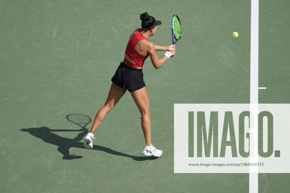 WTA, Tennis Damen Kinoshita Group Japan Open - Day 4 Ann Li of the United States plays during her round of 16 singles match against Zeynep Sonmez of Turkey at the 2026 Kinoshita Group Japan Open Women s tennis tournament at Utsubo Tennis Center in Osaka, Japan, on October 22, 2026. Osaka Japan
