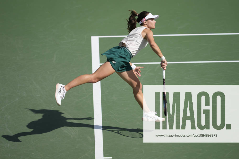 WTA, Tennis Damen Kinoshita Group Japan Open - Day 4 Zeynep Sonmez of Turkey plays during her round of 16 singles match against Ann Li of the United States at the 2026 Kinoshita Group Japan Open Women s tennis tournament at Utsubo Tennis Center in Osaka, Japan, on October 22, 2026. Osaka Japan