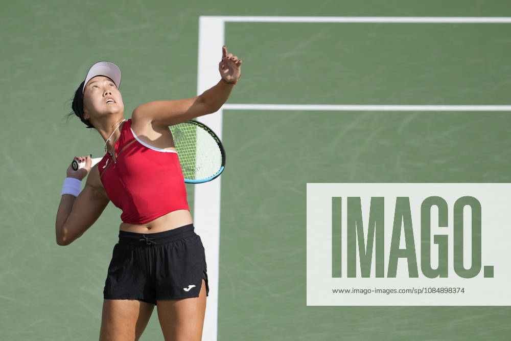 WTA, Tennis Damen Kinoshita Group Japan Open - Day 4 Ann Li of the United States plays during her round of 16 singles match against Zeynep Sonmez of Turkey at the 2026 Kinoshita Group Japan Open Women s tennis tournament at Utsubo Tennis Center in Osaka, Japan, on October 22, 2026. Osaka Japan