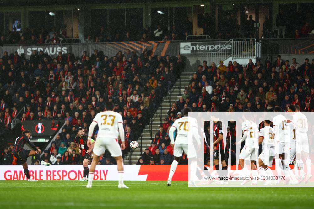 Amine Adli of AFC Bournemouth scores the sides third goal to make it 3-0 AFC Bournemouth v AC Milan, UEFA Europa League, Football, Vitality Stadium, Bournemouth, UK - 22 Oct 2026Bournemouth Vitality Stadium United Kingdom