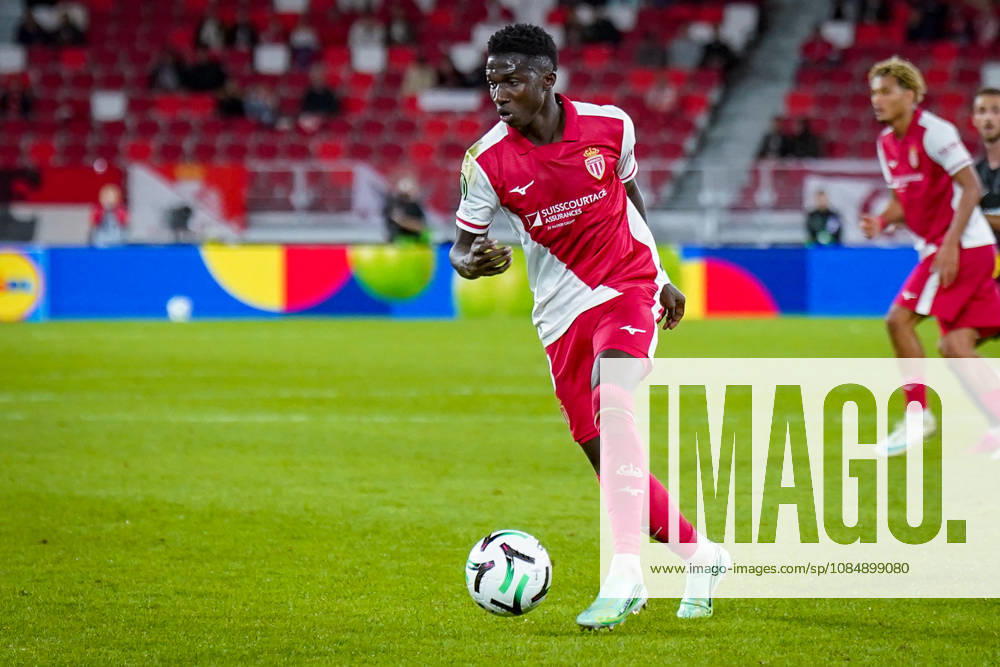 Fussball UEFA Conference League 2026 - 2027, 2. Spieltag - AS Monaco vs SC Freiburg - Stadion Louis II (Monaco): Lamine Camara (AS Monaco, 8)