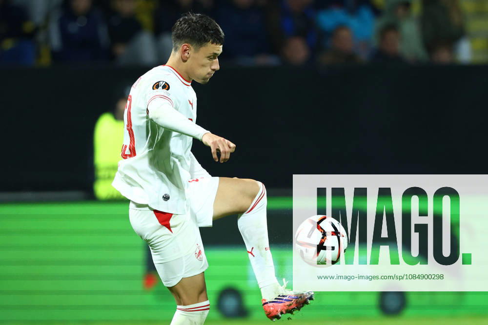 SOCCER - UEFA EL, Celje vs RBS CELJE,SLOVENIA,22.OCT.26 - SOCCER - UEFA Europa League, NK Celje vs Red Bull Salzburg. Image shows Damir Redzic (RBS). GEPAxpictures Doak