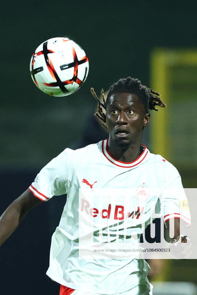SOCCER - UEFA EL, Celje vs RBS CELJE,SLOVENIA,22.OCT.26 - SOCCER - UEFA Europa League, NK Celje vs Red Bull Salzburg. Image shows Gaoussou Diakite (RBS). GEPAxpictures Doak