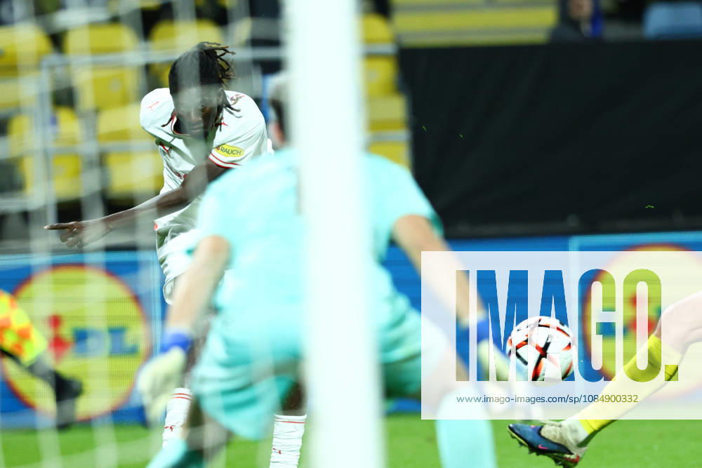 SOCCER - UEFA EL, Celje vs RBS CELJE,SLOVENIA,22.OCT.26 - SOCCER - UEFA Europa League, NK Celje vs Red Bull Salzburg. Image shows Gaoussou Diakite (RBS). GEPAxpictures Doak