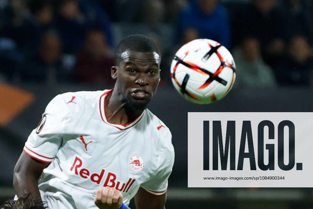SOCCER - UEFA EL, Celje vs RBS CELJE,SLOVENIA,22.OCT.26 - SOCCER - UEFA Europa League, NK Celje vs Red Bull Salzburg. Image shows Kevin Boma (RBS). GEPAxpictures Doak
