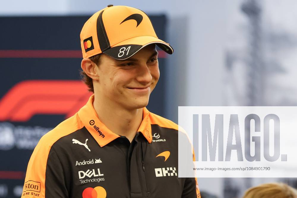 22nd October 2026; Circuit of the Americas, Austin, United States; Formula 1, United States Grand Prix, Arrivals Day; Oscar Piastri (81) of Australia and McLaren Mastercard F1 Team smiles after an interview VincentxCuono