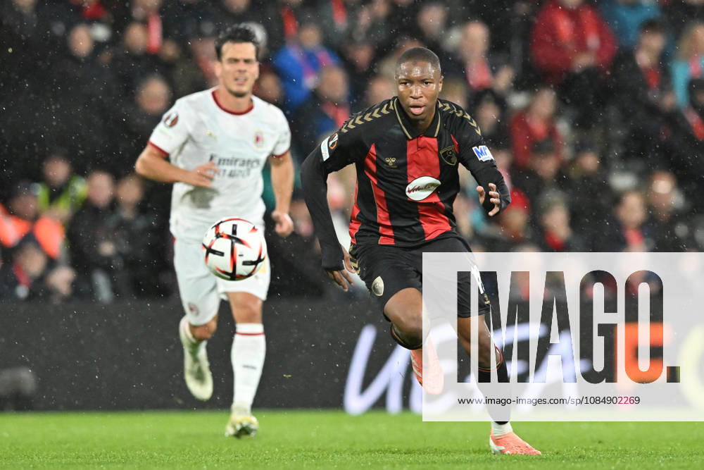 Bournemouth v AC Milan, Europa League Bafode Diakite (18) of AFC Bournemouth during the Europa League match between Bournemouth and AC Milan at the Vitality Stadium, Bournemouth, UK on 22 October 2026. Bournemouth Vitality Stadium Dorset UK Editorial use only ,
