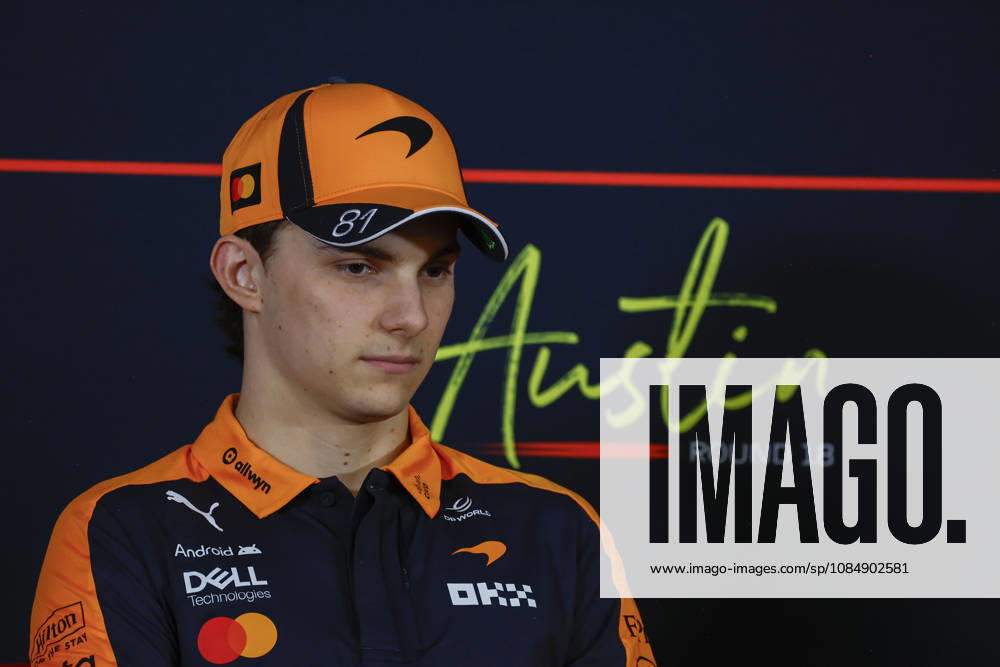 Austin, USA: F1 GP United States PIASTRI Oscar (aus), McLaren F1 Team MCL40, portrait Austin USA