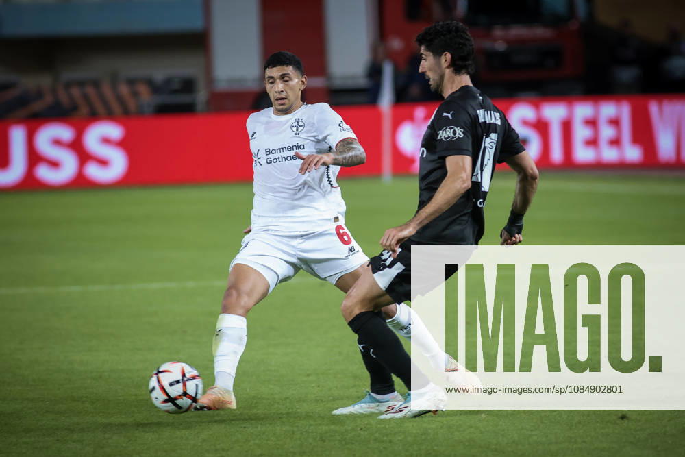 UEFA Europa League - OFI Crete vs Leverkusen - Equi Fernandez of Leverkusen in action during the UEFA Europa League phase Matchday 3 soccer match between OFI Crete vs Leverkusen in Pankritio, Heraklion, Greece, on 22 October 2026. IMAGO ONE INCH PRODUCTIONS Heraklion Greece