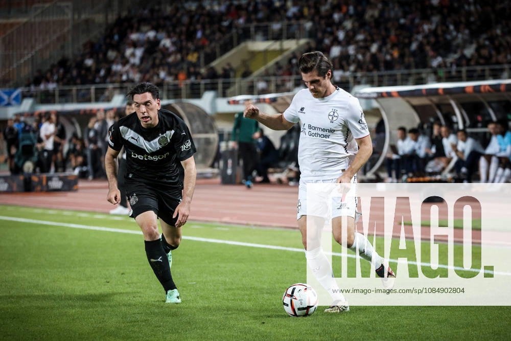 UEFA Europa League - OFI Crete vs Leverkusen - Jonas Hofmann of Leverkusen in action during the UEFA Europa League phase Matchday 3 soccer match between OFI Crete vs Leverkusen in Pankritio, Heraklion, Greece, on 22 October 2026. IMAGO ONE INCH PRODUCTIONS Heraklion Greece