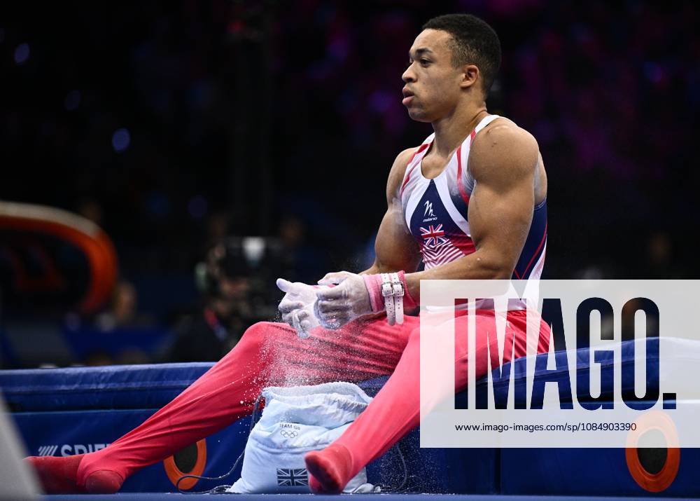 Netherlands Artistic Gymnastics World Championships 9271009 22.10.2026 Britain s Joe Fraser prepares to compete on the rings during the men s all-around final at the 2026 World Artistic Gymnastics Championships in Rotterdam, the Netherlands. Alexey Filippov Sputnik Rotterdam Netherlands
