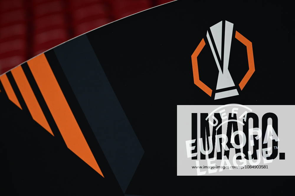 UEFA Europa League - Olympiacos FC vs AC Sparta Praha - The official logo of Europa Legue during the UEFA Europa League Phase matchday 3 soccer match between Olympiacos FC and AC Sparta Praha at the Georgios Karaiskakis Stadium in Piraeus, Greece, 22 October 2026. IMAGO ONE INCH PRODUCTIONS PIRAEUS GREECE
