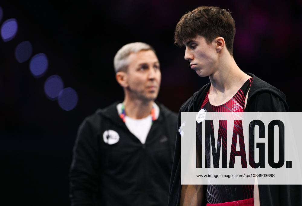 Netherlands Artistic Gymnastics World Championships 9271014 22.10.2026 Arsenii Dukhno of Team World Gymnastics Neutral Athletes 2 is seen during the men s all-around final at the 2026 World Artistic Gymnastics Championships in Rotterdam, the Netherlands. Alexey Filippov Sputnik Rotterdam Netherlands