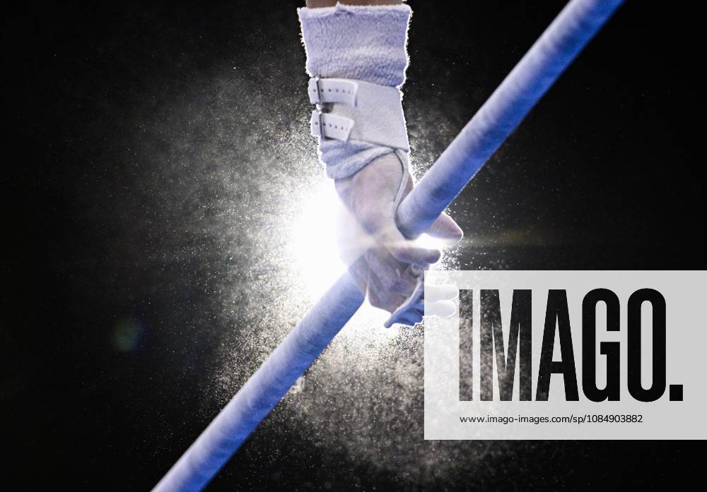 Netherlands Artistic Gymnastics World Championships 9271036 22.10.2026 An athlete competes on the horizontal bar during the men s all-around final at the 2026 World Artistic Gymnastics Championships in Rotterdam, the Netherlands. Alexey Filippov Sputnik Rotterdam Netherlands