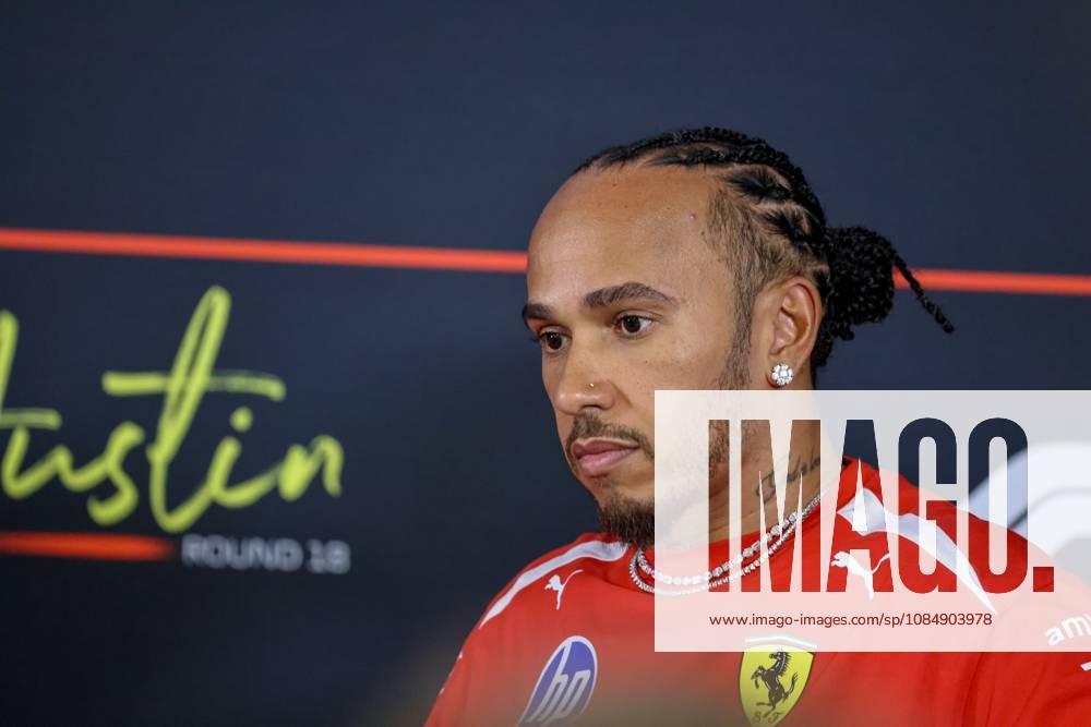 Lewis Hamilton from UK during United States Grand Prix - Austin - Thursday - Media Day at Circuit of the Americas (COTA) in Austin. Italy - ZUMAm313 20261022_zsp_m313_117