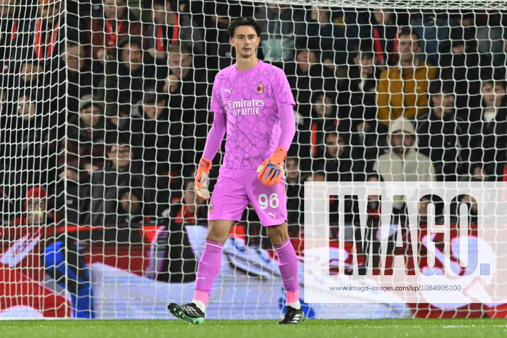 Bournemouth v AC Milan, Europa League Lorenzo Torriani (96) of AC Milan during the Europa League match between Bournemouth and AC Milan at the Vitality Stadium, Bournemouth, UK on 22 October 2026. Bournemouth Vitality Stadium Dorset UK Editorial use only ,