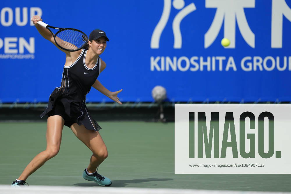 WTA, Tennis Damen Kinoshita Group Japan Open - Day 5 Lilli Tagger of Austria plays during her quarterfinal match against Ann Li of the United States at the 2026 Kinoshita Group Japan Open Women s tennis tournament at Utsubo Tennis Center in Osaka, Japan, on October 23, 2026. Osaka Japan