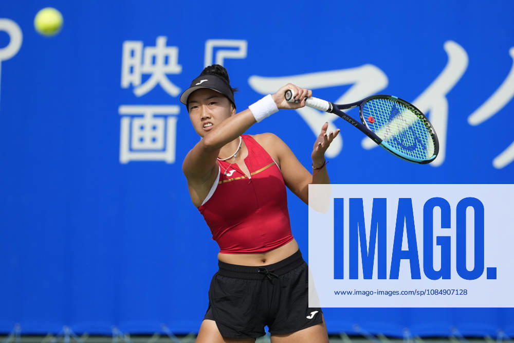 WTA, Tennis Damen Kinoshita Group Japan Open - Day 5 Ann Li of the United States plays during her quarterfinal match against Lilli Tagger of Austria at the 2026 Kinoshita Group Japan Open Women s tennis tournament at Utsubo Tennis Center in Osaka, Japan, on October 23, 2026. Osaka Japan