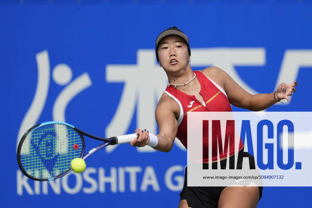 WTA, Tennis Damen Kinoshita Group Japan Open - Day 5 Ann Li of the United States plays during her quarterfinal match against Lilli Tagger of Austria at the 2026 Kinoshita Group Japan Open Women s tennis tournament at Utsubo Tennis Center in Osaka, Japan, on October 23, 2026. Osaka Japan
