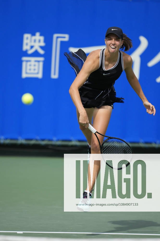 WTA, Tennis Damen Kinoshita Group Japan Open - Day 5 Lilli Tagger of Austria competes in her quarterfinal match against Ann Li of the United States at the 2026 Kinoshita Group Japan Open Women s tennis tournament at Utsubo Tennis Center in Osaka, Japan, on October 23, 2026. Osaka Japan