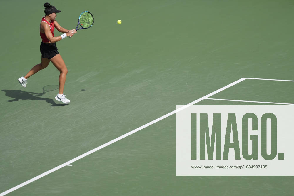 WTA, Tennis Damen Kinoshita Group Japan Open - Day 5 Ann Li of the United States plays during her quarterfinal match against Lilli Tagger of Austria at the 2026 Kinoshita Group Japan Open Women s tennis tournament at Utsubo Tennis Center in Osaka, Japan, on October 23, 2026. Osaka Japan