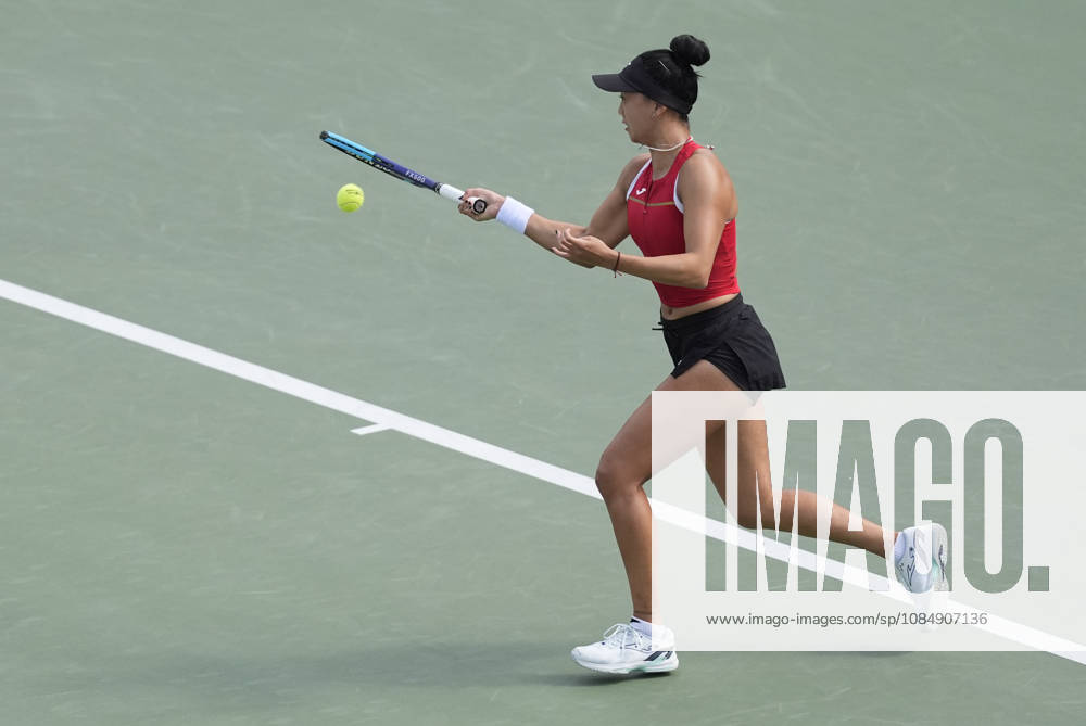 WTA, Tennis Damen Kinoshita Group Japan Open - Day 5 Ann Li of the United States plays during her quarterfinal match against Lilli Tagger of Austria at the 2026 Kinoshita Group Japan Open Women s tennis tournament at Utsubo Tennis Center in Osaka, Japan, on October 23, 2026. Osaka Japan