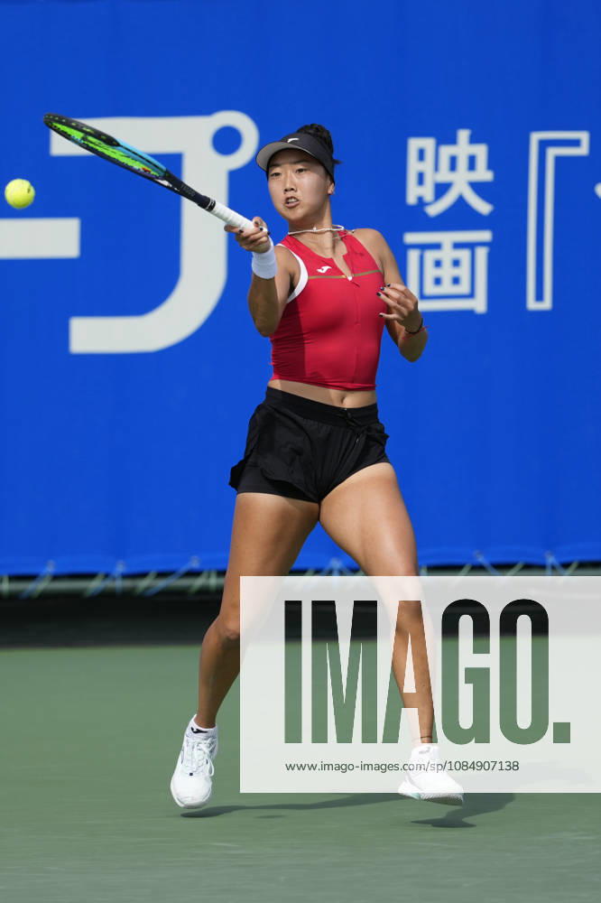 WTA, Tennis Damen Kinoshita Group Japan Open - Day 5 Ann Li of the United States plays during her quarterfinal match against Lilli Tagger of Austria at the 2026 Kinoshita Group Japan Open Women s tennis tournament at Utsubo Tennis Center in Osaka, Japan, on October 23, 2026. Osaka Japan